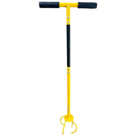 Ameublisseur de sol manuel pour jardin Manche T ergonomique, démontable (1250g)
