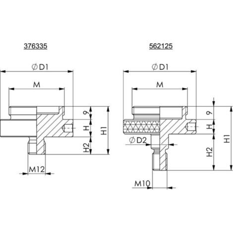 AMF Drückerlochteil 425 U-Form, Ansatz 18 mm, VK 8 mm, Edelstahl