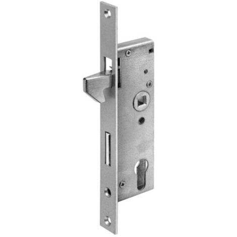 AMF Rohrrahmen-Schiebetorschloss 8331 PZW 40mm - 17319