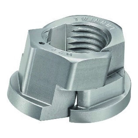 AMF Schnellspannmutter TWINNUT mit Bund 6333S-M16