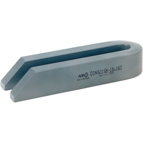 AMF Spanneisen DIN 6314 einfach Nut 6,6 mm Länge 50 mm