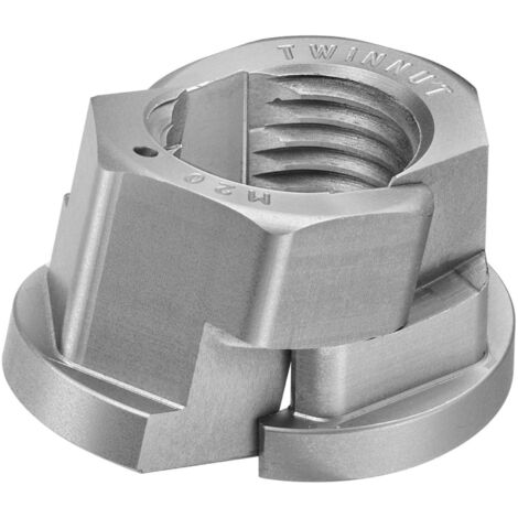 AMF Twinnut Mutter M12 Gesamthöhe 16 mm