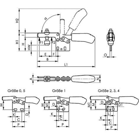 AMF Waagrechtspanner Nr.6871 Gr.50