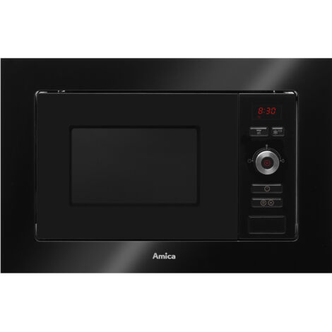Amica AMMB20E1GB microondas integrado negro 20 litros