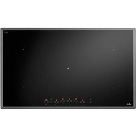Amica PI8600TF Plaque de cuisson encastrable (encastrable, avec plaque à induction, céramique, noir, bord, 21 cm)