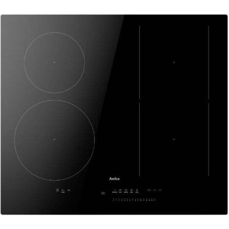 Amica Piano cottura a induzione nero 59,2 cm 3,7 kW