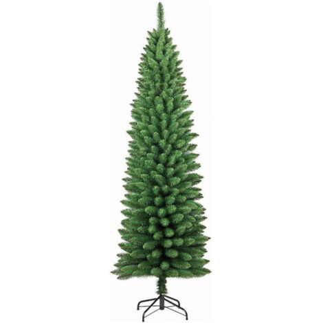 Amicasa Albero di Natale Innevato 120 cm in Composito - Decorazione Natalizia