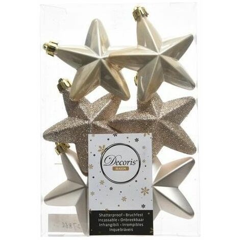 Amicasa Confezione 6 Stelle Pearl