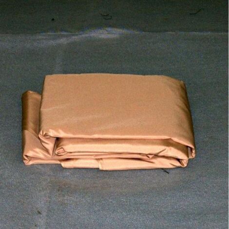 Amicasa Copertura di Ricambio per Gazebo Firenze 3x3 con Camino Beige/Ecrù
