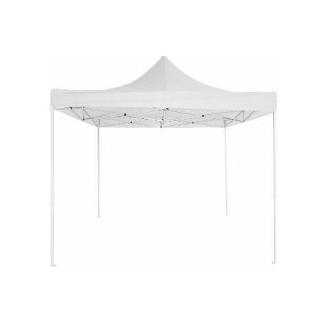 Amicasa Gazebo Pieghevole Professionale Con Telo Impermeabile M 3x3 Bianco - F003