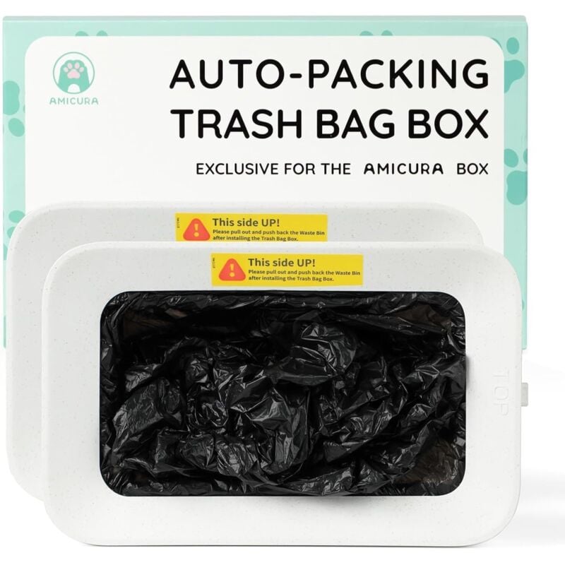 AmiCura Sac poubelle pour AmiCura Cura3, accessoires pour bac à litière pour chat