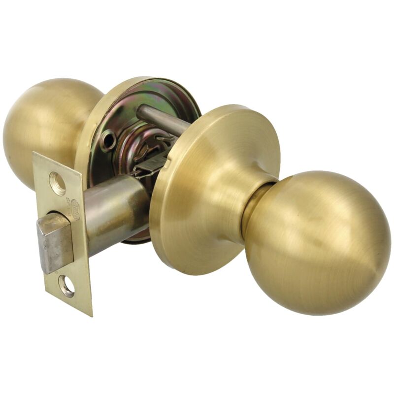 Bouton de marche rond en laiton mat mod. 611 11128 ami