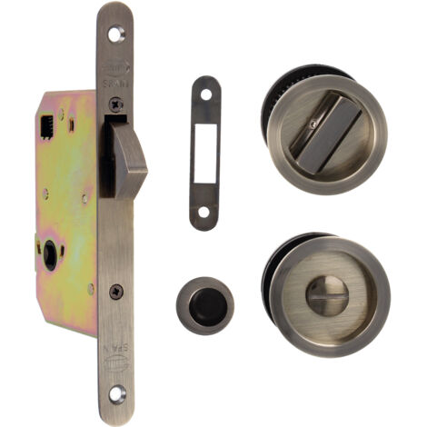 AMIG 18761  Kit de serrure  611  50 mm  Acier  Vieilli