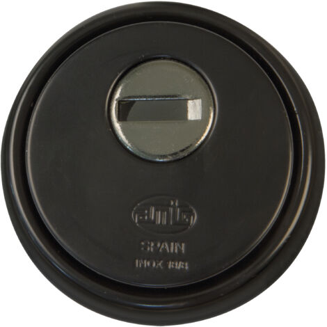 AMIG 20094 Protecteur de cylindre 31 Ø65 mm Acier Noir mat