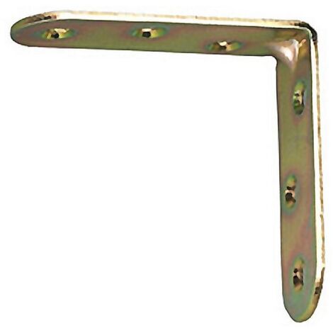 AMIG angulos n.3 50 bicromatado caja 100 , Angulos de refuerzo acabado bicromatado. Medidas:50x19x2mm. Esquinas curvadas.