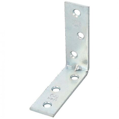 AMIG angulos zincados n 1-60 , Angulo refuerzo zincado. Medidas: 60x19x2mm. Filo recto.