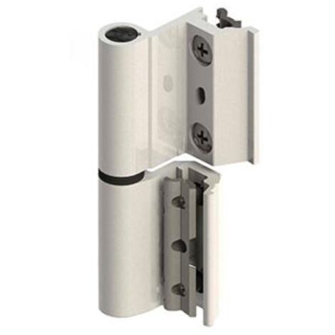 AMIG bisagra v2p eu aluminio blanco derecha par , Bisagra Mod.V2P EU, 22055. De aluminio para ventanas practicables de perfil europeo. - Aluminio. - 93 x 35 mm. - Blanca. - 0.2050