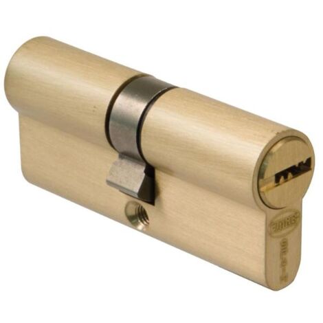 AMIG bombillo 9850-70 laton mate 35-35mm , Cilindro de seguridad Mod.9850, 7497Acabado Latón MateTipo monobloc (de 1 pieza)Medidas:30x30x10mmMuelles de acero inoxid