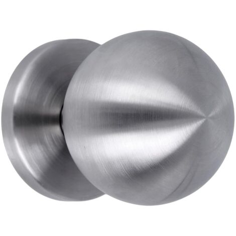 AMIG Bouton de porte d´entrée 56 Ø70 mm Acier inoxydable AISI 304 Mat