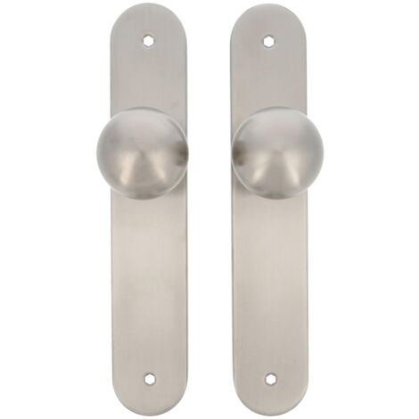 AMIG  Bouton tournant  11GP  245 x 45 mm  Acier inoxydable AISI 304  Mat
