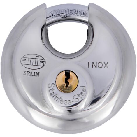 AMIG Cadenas 350 70 mm Acier inoxydable AISI 304