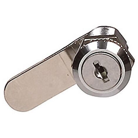 AMIG cerradura buzon 5a niquel 8199 , Cerradura de buzón Mod.5A, 17741. Con lengüeta recta de 53 mm. - Acero. - Ø18 x 29 x 53 mm. Anchura máxima: 27 mm. - Niquelado. - 0.0740 kg. -