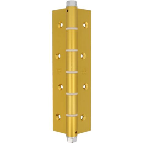 AMIG  Charnière va-et-vient simple action  3034  180 x 80 x 4 mm  Aluminium  Or