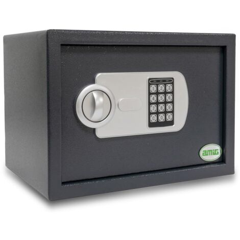 AMIG Coffre fort TOPSECURE-S 310 x 200 x 200 mm Acier Gris