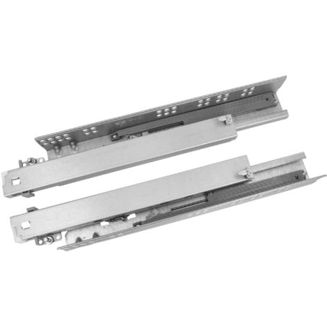 AMIG Coulisse pour tiroir amortis 41 300 mm Acier Zingué