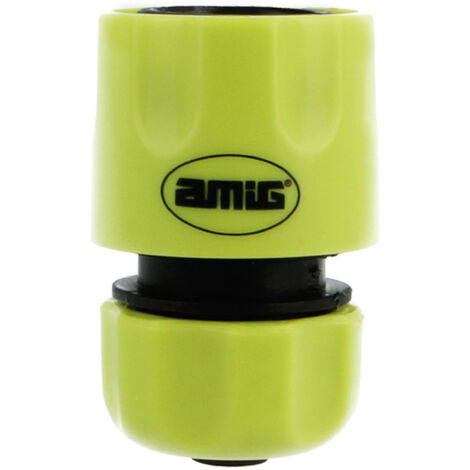 AMIG empalme rapido manguera r08 1/2 , Empalme rápido para manguera Mod R08 Amig Diseño intuitivo que presenta un sistema de encaje por clic fácil y rápido Fabricado en plá