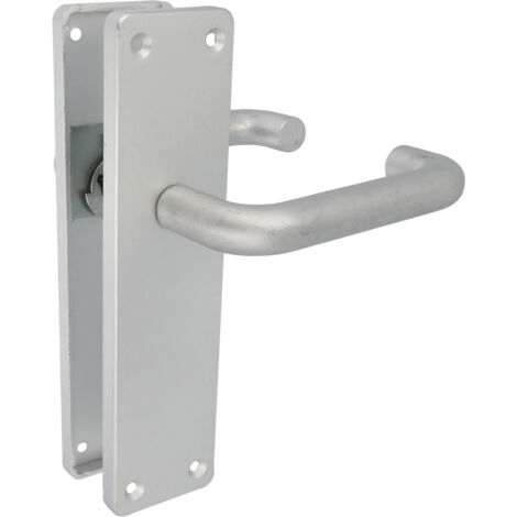 AMIG  Ensemble sur plaque BDC aluminium  AL3P  222 x 55 mm  Aluminium  Argent