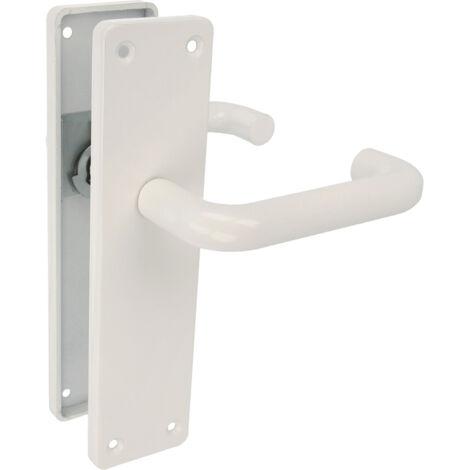 AMIG  Ensemble sur plaque BDC aluminium  AL3P  222 x 55 mm  Aluminium  Blanc