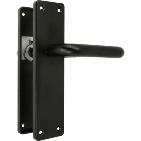AMIG  Ensemble sur plaque BDC aluminium  AL3P  222 x 55 mm  Aluminium  Noir