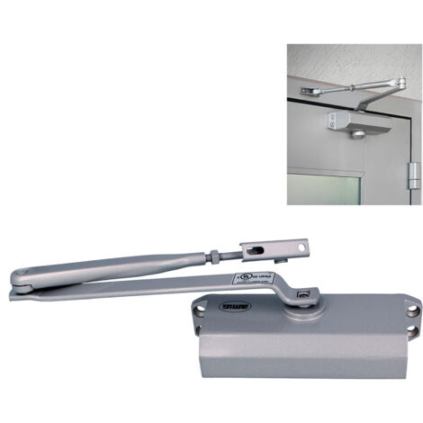 AMIG  Ferme-porte  777  Force 2/3/4  Aluminium  Argent