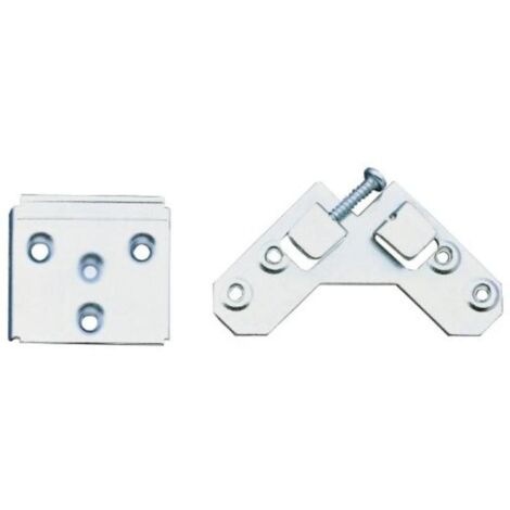 amig finstock juego colgadores 6 zincado (granel) placa+colgador