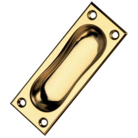 amig finstock tirador  1  94x35 latonado barniz embutir (caja 100 unidades)