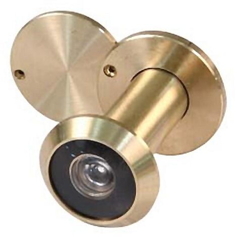 AMIG mirilla 3-35a60 aluminio oro 20034 , Mirilla Mod. 3. 35/60 superangular para puertas. Ref. 20034. - Aluminio. - Ø14 35/60 mm. - Oro. - 0.0230 kg.