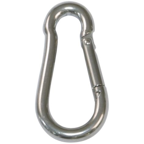 AMIG  Mousqueton pompier  30145  Ø5 x 50 mm  Acier inoxydable  AISI 316