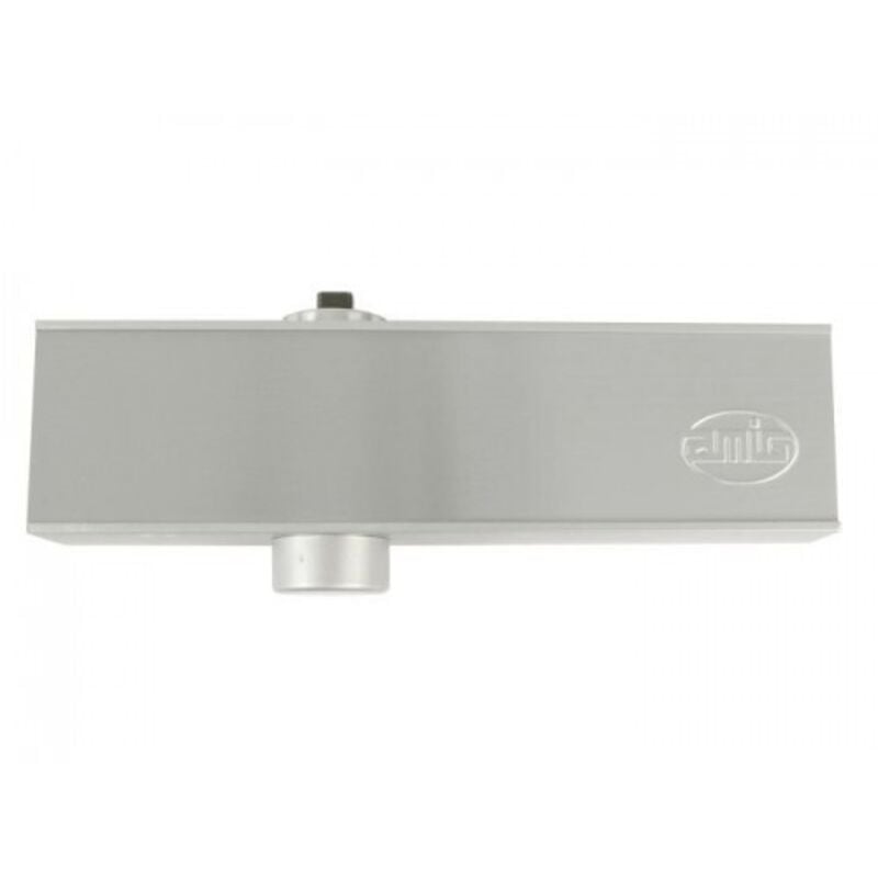 Amig - 5387 Cierrapuertas 6000 Fuerza 2 a 6 Aluminio Plata