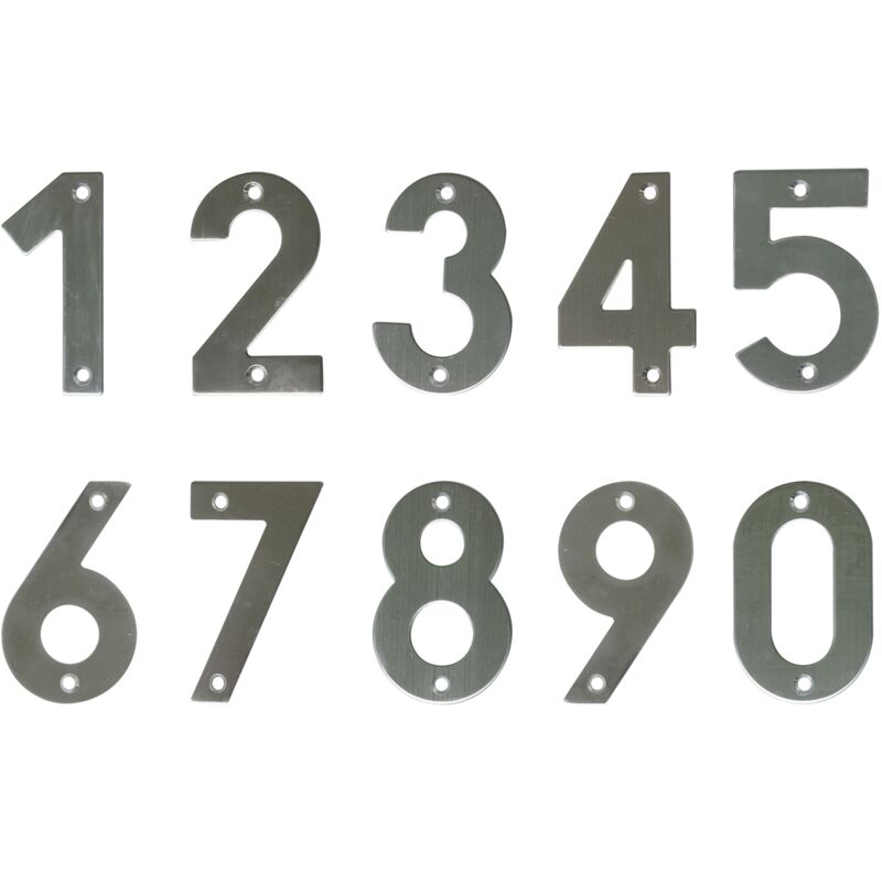 Amig - numero 8-4 inox Números Acero Inoxidable Acero Inoxidable Inoxid de la marca .