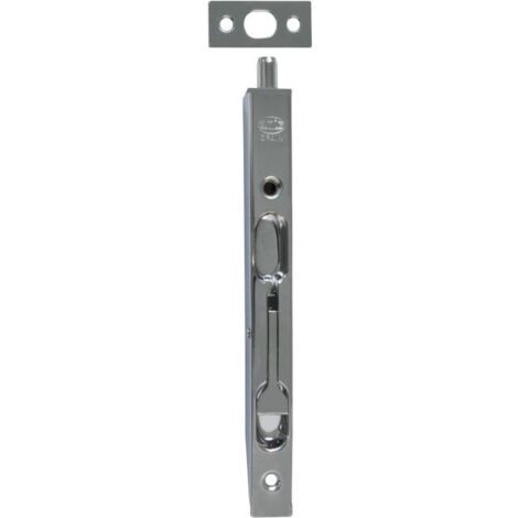 AMIG PASADOR 401 EMBUTIR PUERTA MADERA 150 CROMO MATE