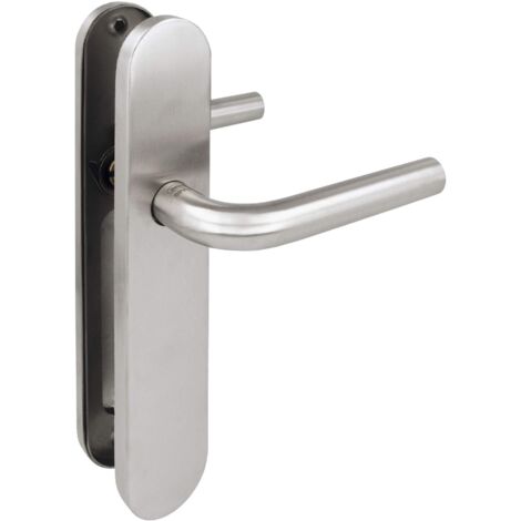 AMIG Poignées sur plaque 4PX 230 x 45 mm Acier inoxydable AISI 304 Mat
