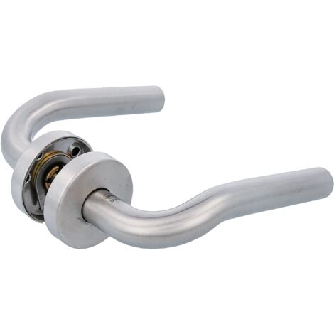 AMIG  Poignées sur rosace  20R  Ø53 mm  Acier inoxydable AISI 304  Mat