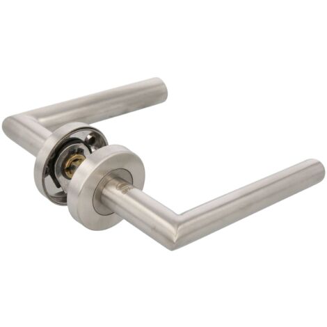 AMIG Poignées sur rosace 37RX Ø52 mm Acier inoxydable AISI 304 Mat