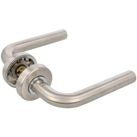 AMIG Poignées sur rosace 4E Ø53 mm Acier inoxydable AISI 304 Mat