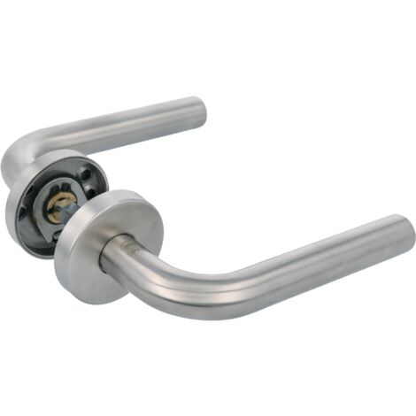AMIG Poignées sur rosace 4RX Ø52 mm Acier inoxydable 18/8 (AISI 316) Mat