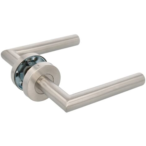 AMIG Poignées sur rosace 7RX Ø52 mm Acier inoxydable AISI 304 Mat