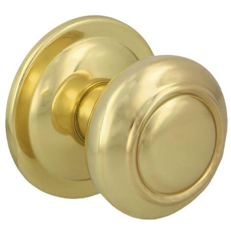 AMIG pomo mod.53 latonado pulido 10856 , Pomo puerta latonado Mod 53 Amig Pomo de puerta hueco Para puerta de anchura 70 mm Fabricado en acero de alta calidad y resiste