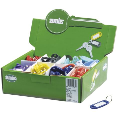 AMIG PORTAETIQUETA 80 PLASTICO 3123 SURTIDO (1 U