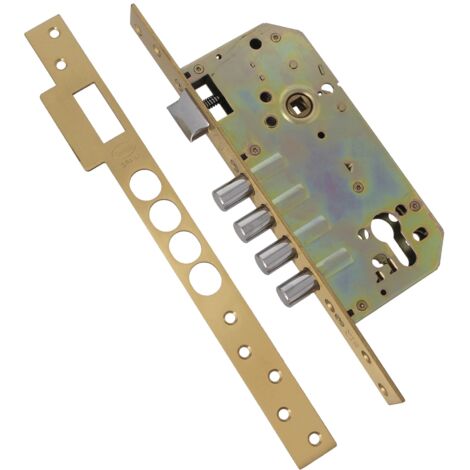 AMIG  Serrure encastrée  100  50/85  Laiton  Mat